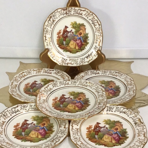 Authentic dessert dishes made in England by the famous Swinnertons company. - Picture 7 of 10